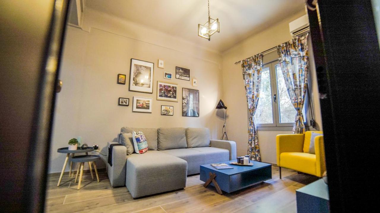 D16 Athens Apartment - 5' Mins To Petralona Metro Atenas Exterior foto