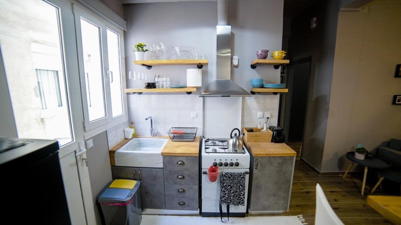 D16 Athens Apartment - 5' Mins To Petralona Metro Atenas Exterior foto
